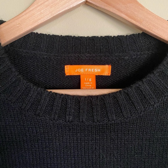 NWOT JOE FRESH Knit Heart Sweater🤍 - Picture 3 of 9